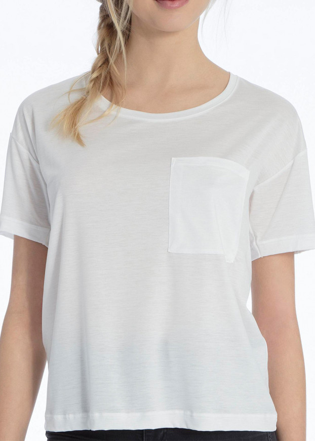 Calida 100% Nature T-shirt XS-M hvid