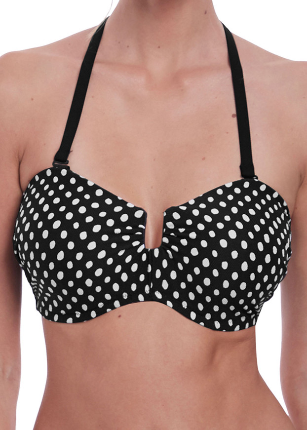 Fantasie Swim Santa Monica bikinioverdel bandeau D-I skål mønstret