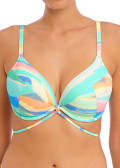 Freya Swim Summer Reef Aqua bikiniöverdel plunge D-I kupa