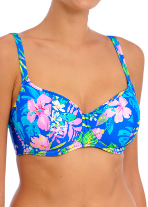 Freya Swim Hot Tropics Blue bikiniöverdel D-L kupa