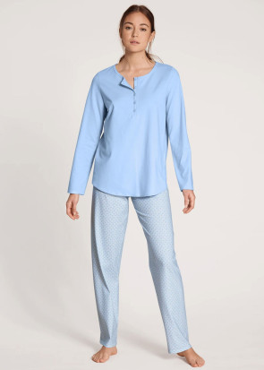 Calida Lovely Nights Cerulean Blue pyjamas XS-XL