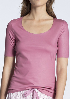 Calida Natural Luxe kortærmet trøje XXS-L rosa