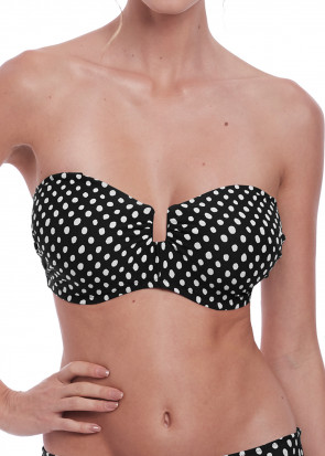 Fantasie Swim Santa Monica bikinioverdel bandeau D-I skål mønstret