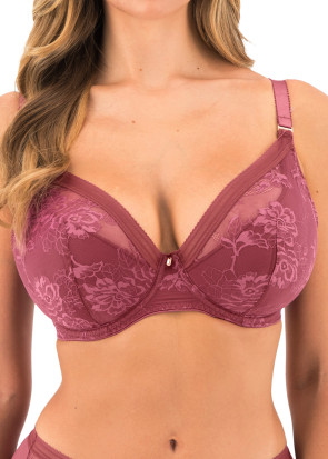 Fantasie Fusion Lace Rosewood vadderad plunge bh D-I kupa