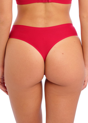 Fantasie Smoothease Red Invisible stringtrosor One Size