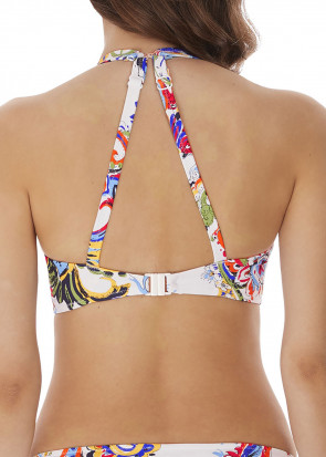 Freya Swim Rococo bikinioverdel høj apex D-M skål mønstret
