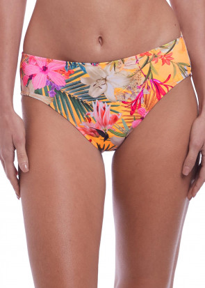 Fantasie Swim Anguilla bikiniunderdel brief XS-XXL mönstrad gul